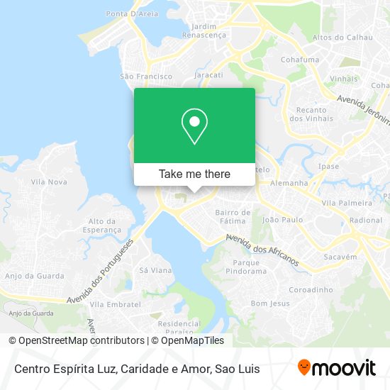 Centro Espírita Luz, Caridade e Amor map