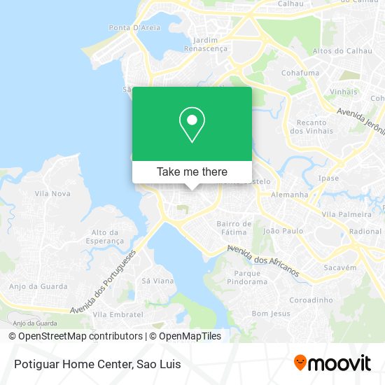 Potiguar Home Center map
