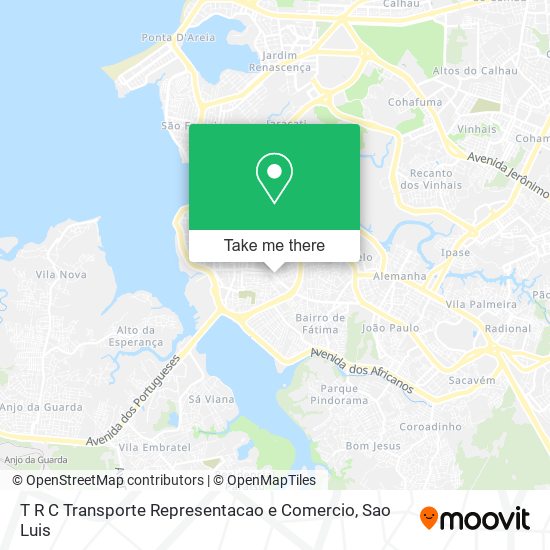 Mapa T R C Transporte Representacao e Comercio