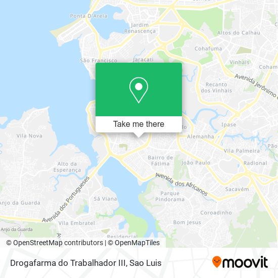 Drogafarma do Trabalhador III map
