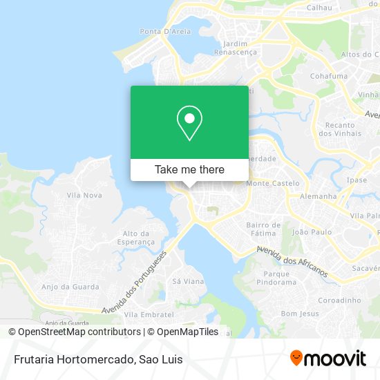 Frutaria Hortomercado map