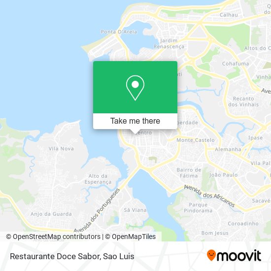 Restaurante Doce Sabor map