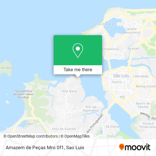 Amazem de Peças Mro 0f1 map