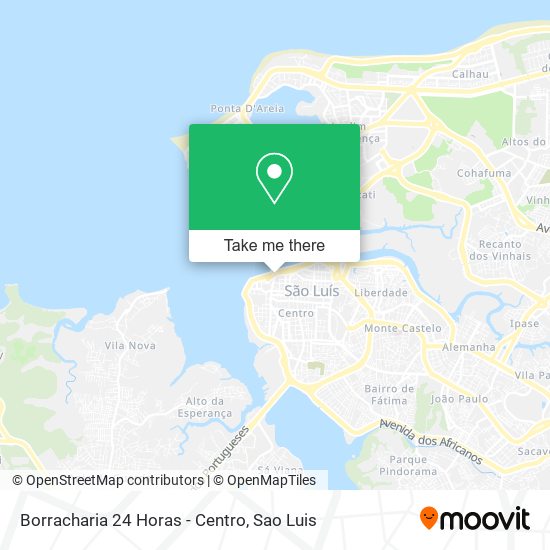 Borracharia 24 Horas - Centro map
