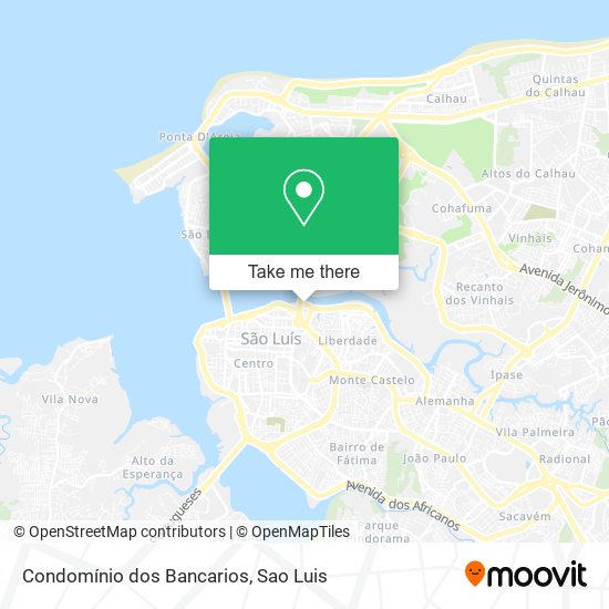 Condomínio dos Bancarios map