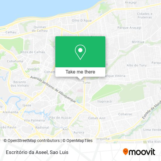 Escritório da Aseel map