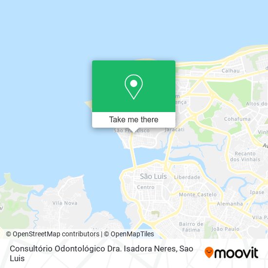 Consultório Odontológico Dra. Isadora Neres map