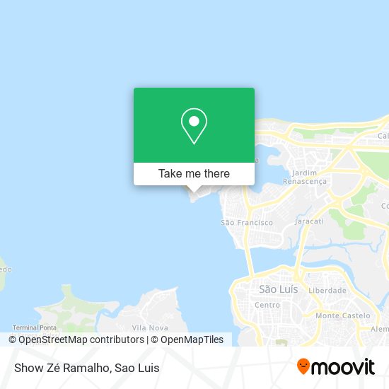 Show Zé Ramalho map