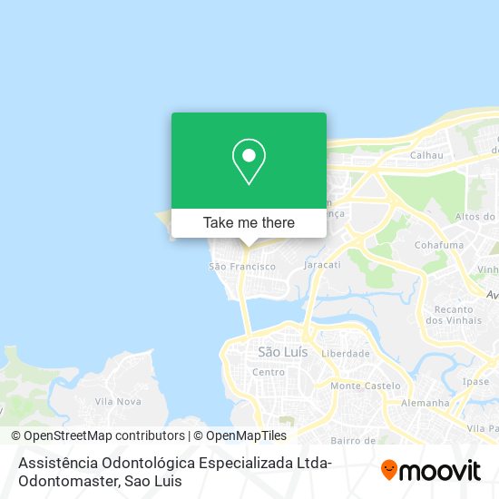 Assistência Odontológica Especializada Ltda-Odontomaster map