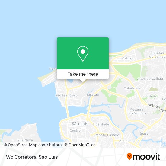 Wc Corretora map