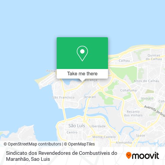 Sindicato dos Revendedores de Combustíveis do Maranhão map