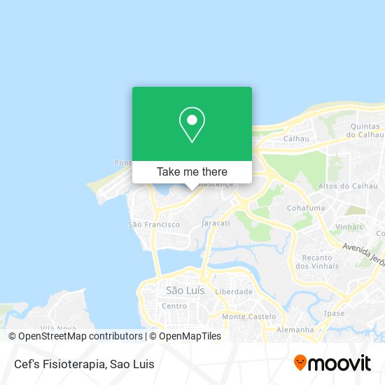 Mapa Cef's Fisioterapia