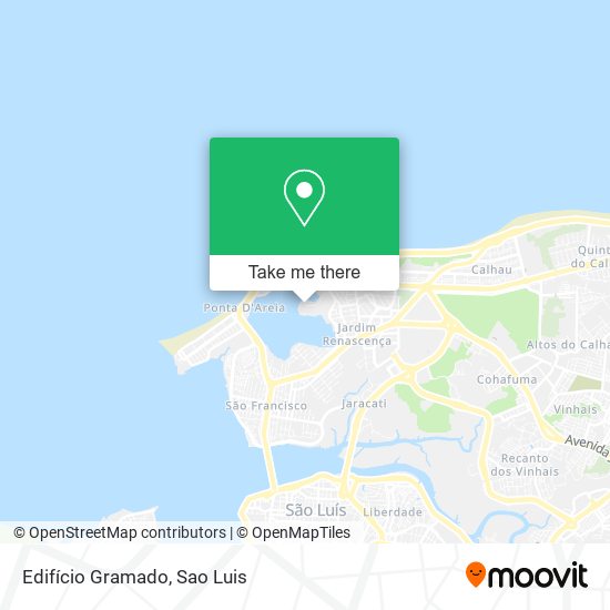 Edifício Gramado map