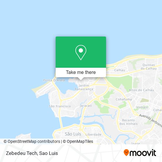 Mapa Zebedeu Tech