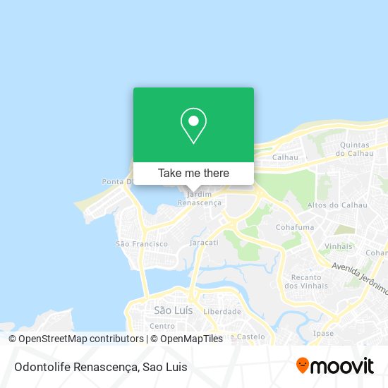 Odontolife Renascença map