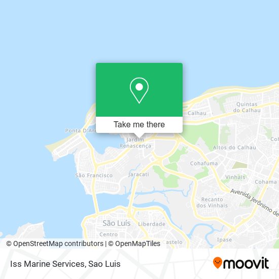 Mapa Iss Marine Services