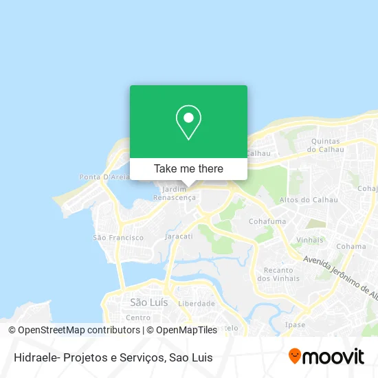 Hidraele- Projetos e Serviços map