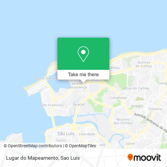 Lugar do Mapeamento map