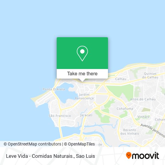 Leve Vida - Comidas Naturais. map
