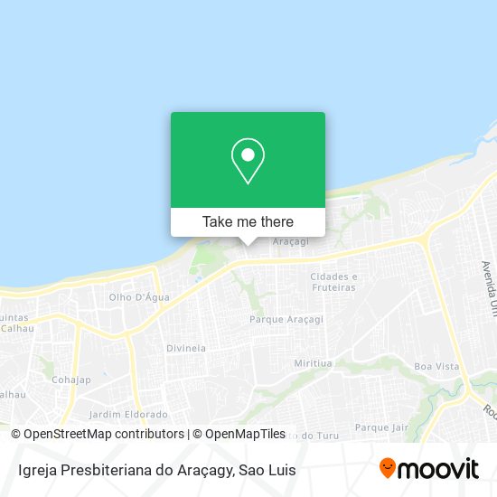 Igreja Presbiteriana do Araçagy map