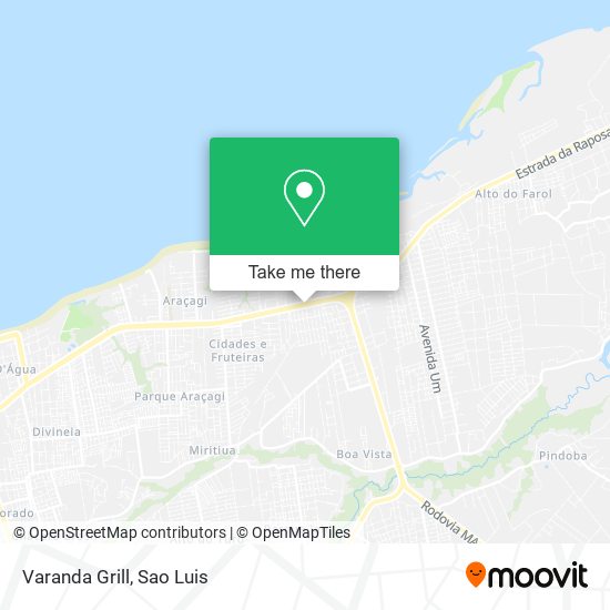 Varanda Grill map