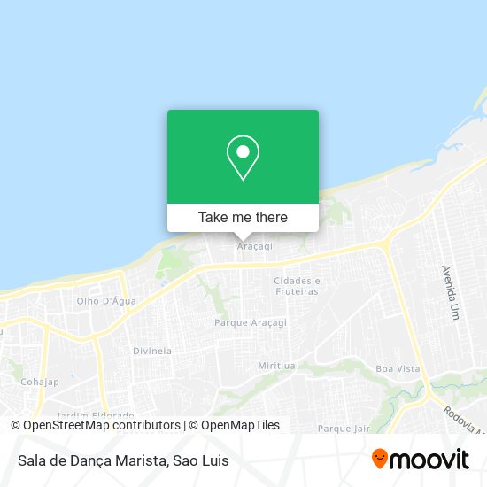Sala de Dança Marista map
