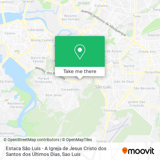 Estaca São Luís - A Igreja de Jesus Cristo dos Santos dos Últimos Dias map