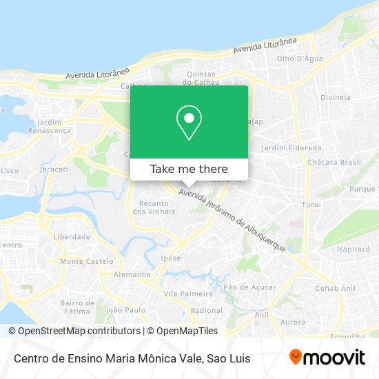 Centro de Ensino Maria Mônica Vale map