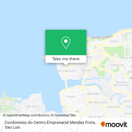 Condomínio do Centro Empresarial Mendes Frota map