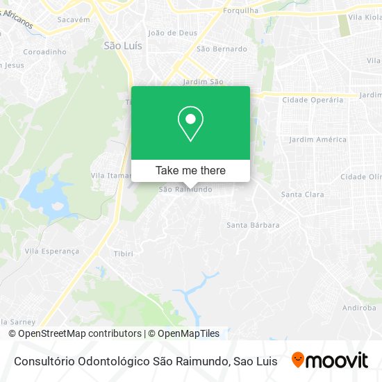 Consultório Odontológico São Raimundo map