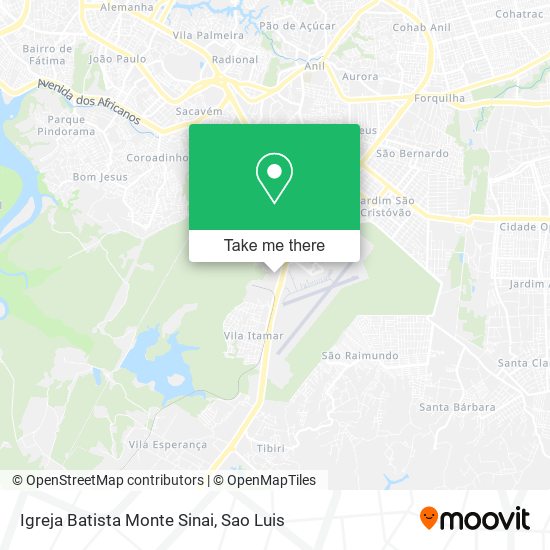 Igreja Batista Monte Sinai map