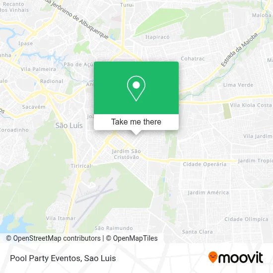 Pool Party Eventos map