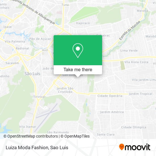 Luiza Moda Fashion map