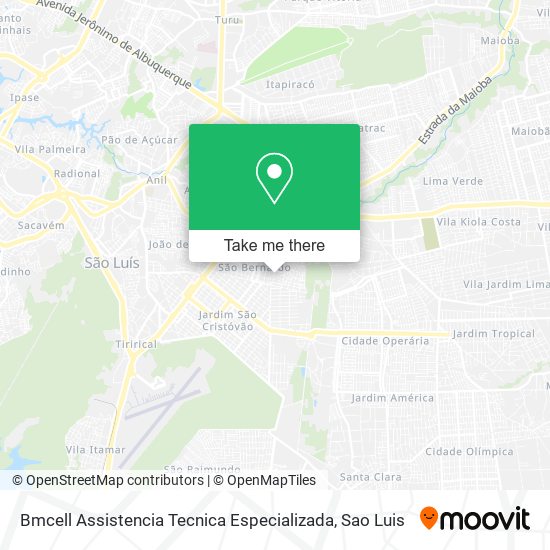 Mapa Bmcell Assistencia Tecnica Especializada