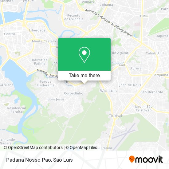 Padaria Nosso Pao map