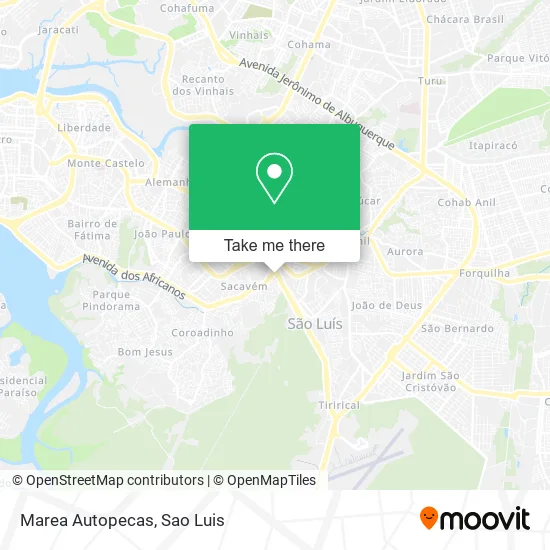 Marea Autopecas map