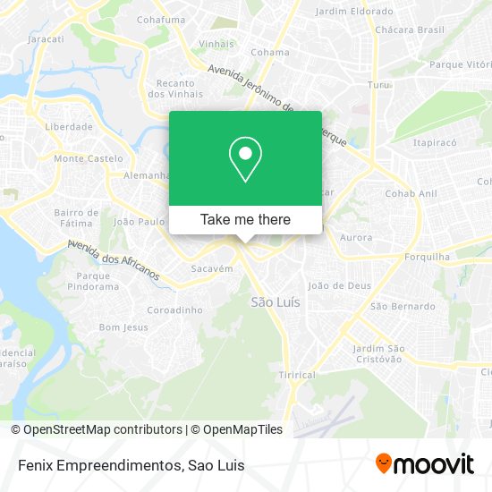 Mapa Fenix Empreendimentos