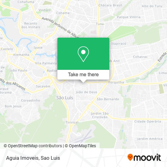 Aguia Imoveis map