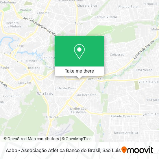 Aabb - Associação Atlética Banco do Brasil map