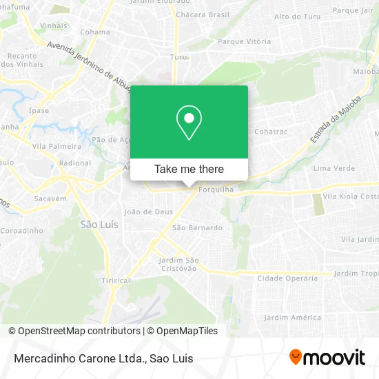 Mercadinho Carone Ltda. map