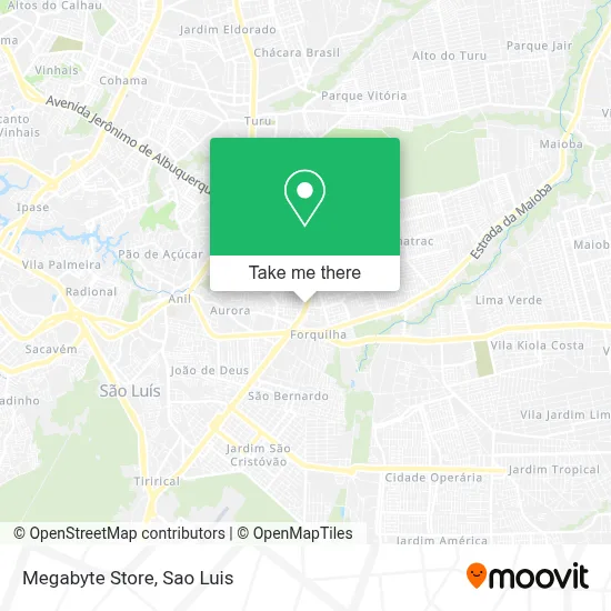 Megabyte Store map