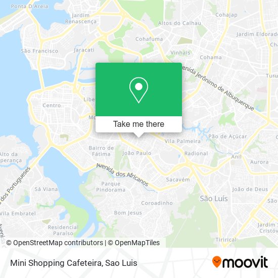 Mini Shopping Cafeteira map