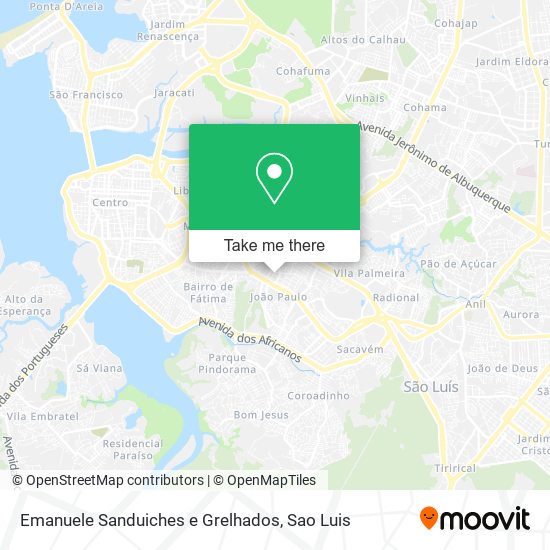Emanuele Sanduiches e Grelhados map