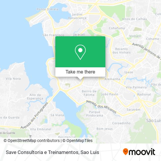 Save Consultoria e Treinamentos map