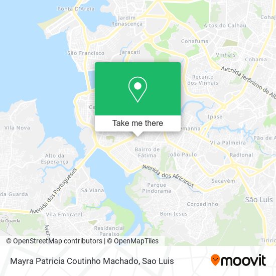 Mapa Mayra Patricia Coutinho Machado