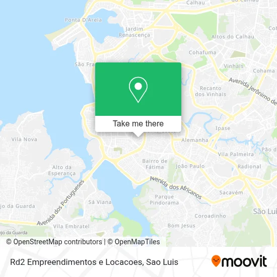 Rd2 Empreendimentos e Locacoes map