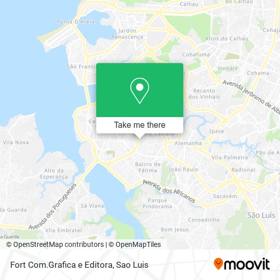 Fort Com.Grafica e Editora map