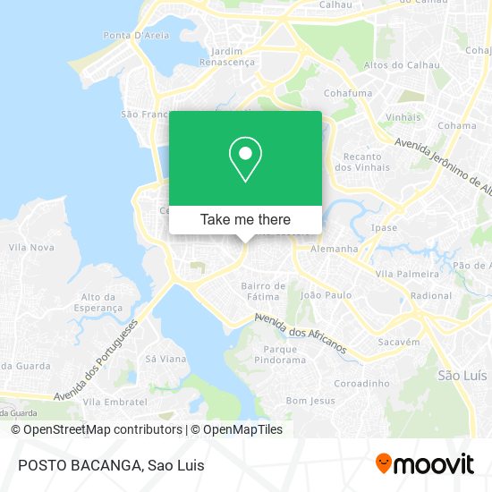 POSTO BACANGA map