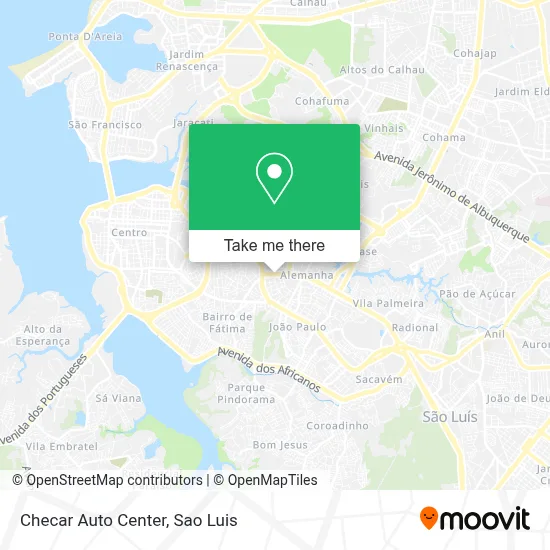 Checar Auto Center map