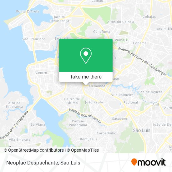 Neoplac Despachante map